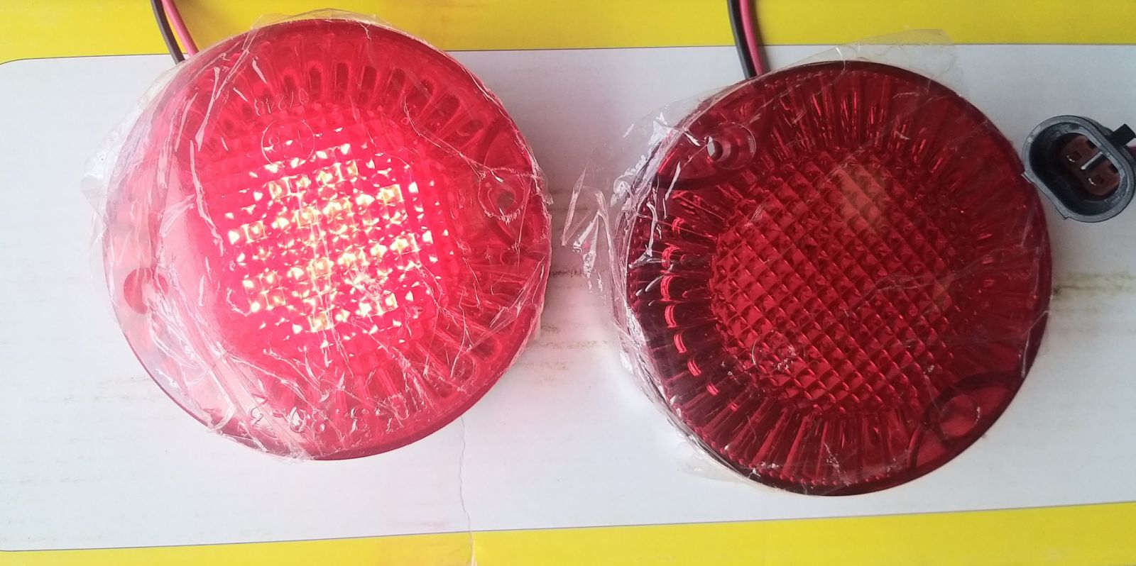 c490c3a8n20led20ce1baa3n20sau2024v Đèn led cản sau 24v 80mm Lắp thay thế phản quang cản sau xe khách Samco
