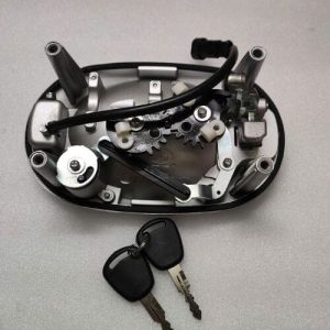Tay mở cửa xe khách có đèn